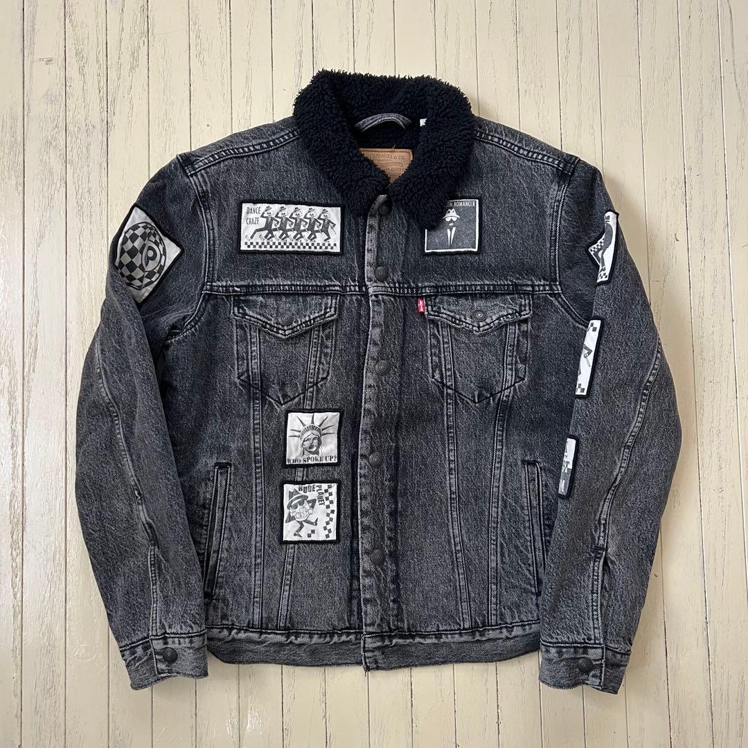 激レア サンプル品 リーバイス ブラックボア シェルパジャケット 非売品 00s