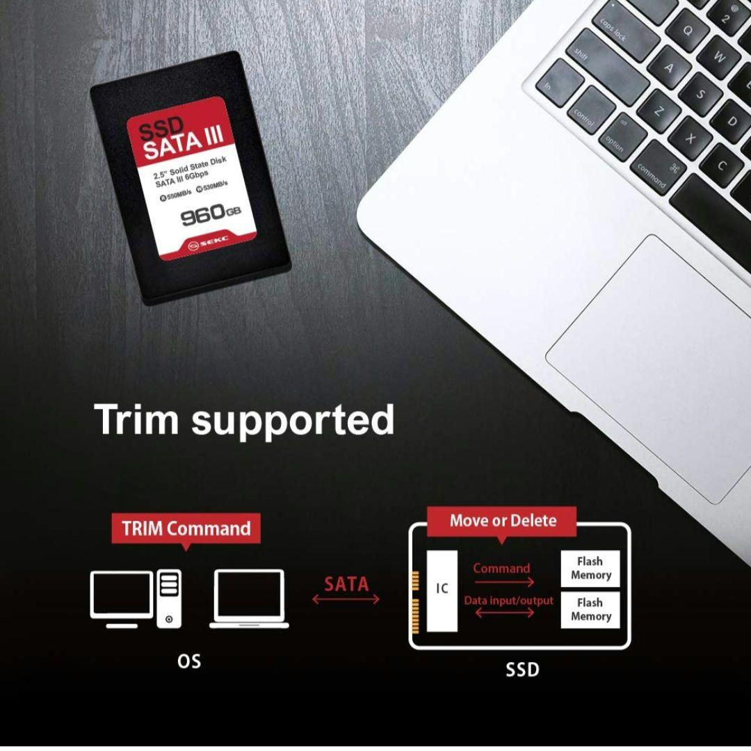 大特価⭐SSD 960GB SATA III 6Gb/s内蔵2.5インチ