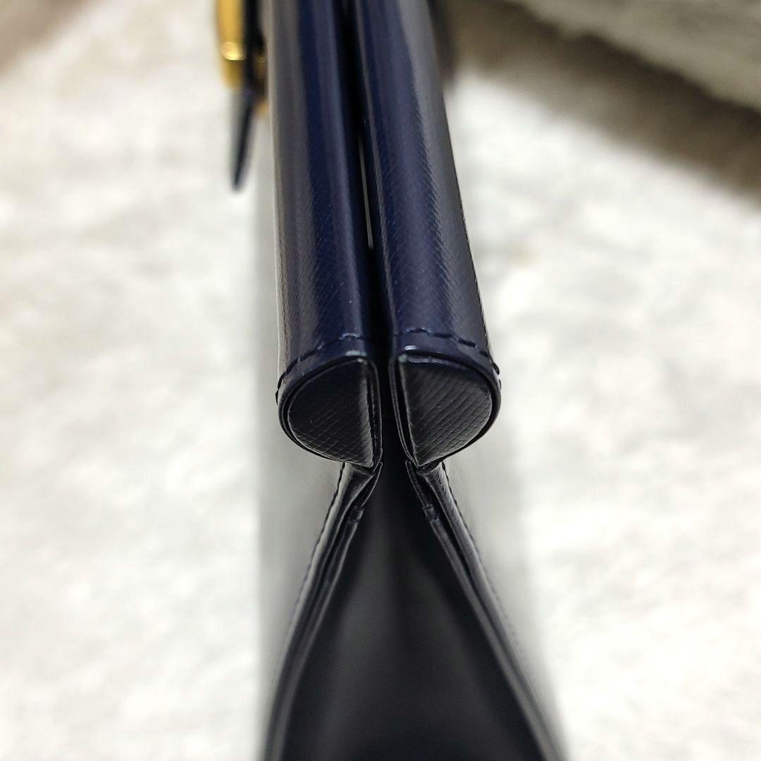 超希少 イヴ・サンローラン クラッチバッグ セカンドバッグ ネイビー フォーマル