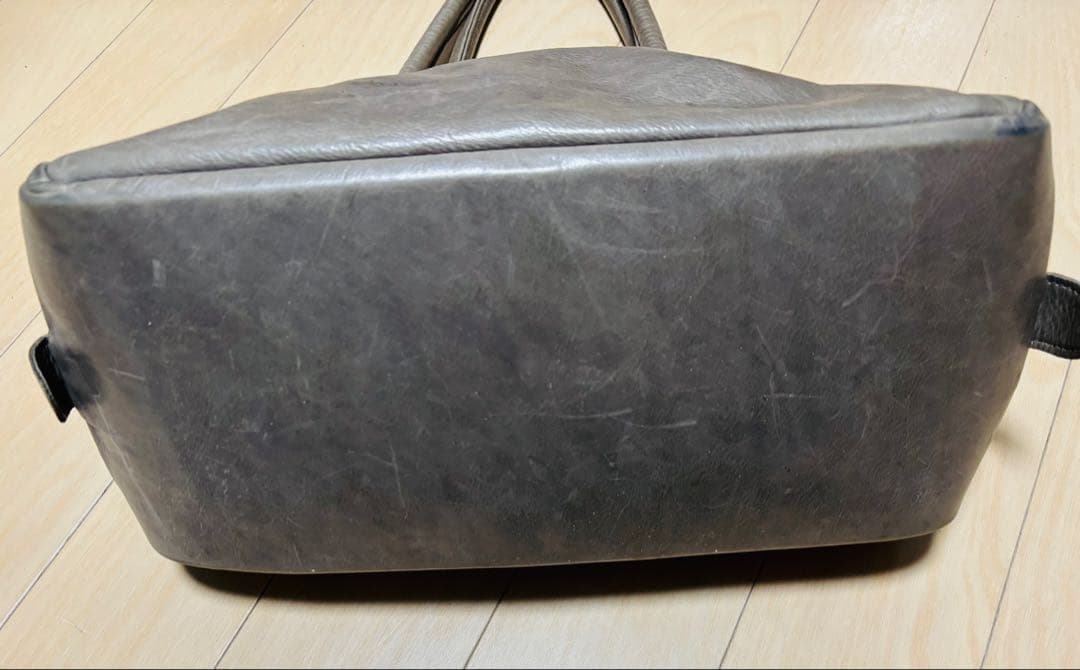 オマケ付き！Jas-M.B ジャスエムビー　ボストンバッグ　デストロイレザー加工