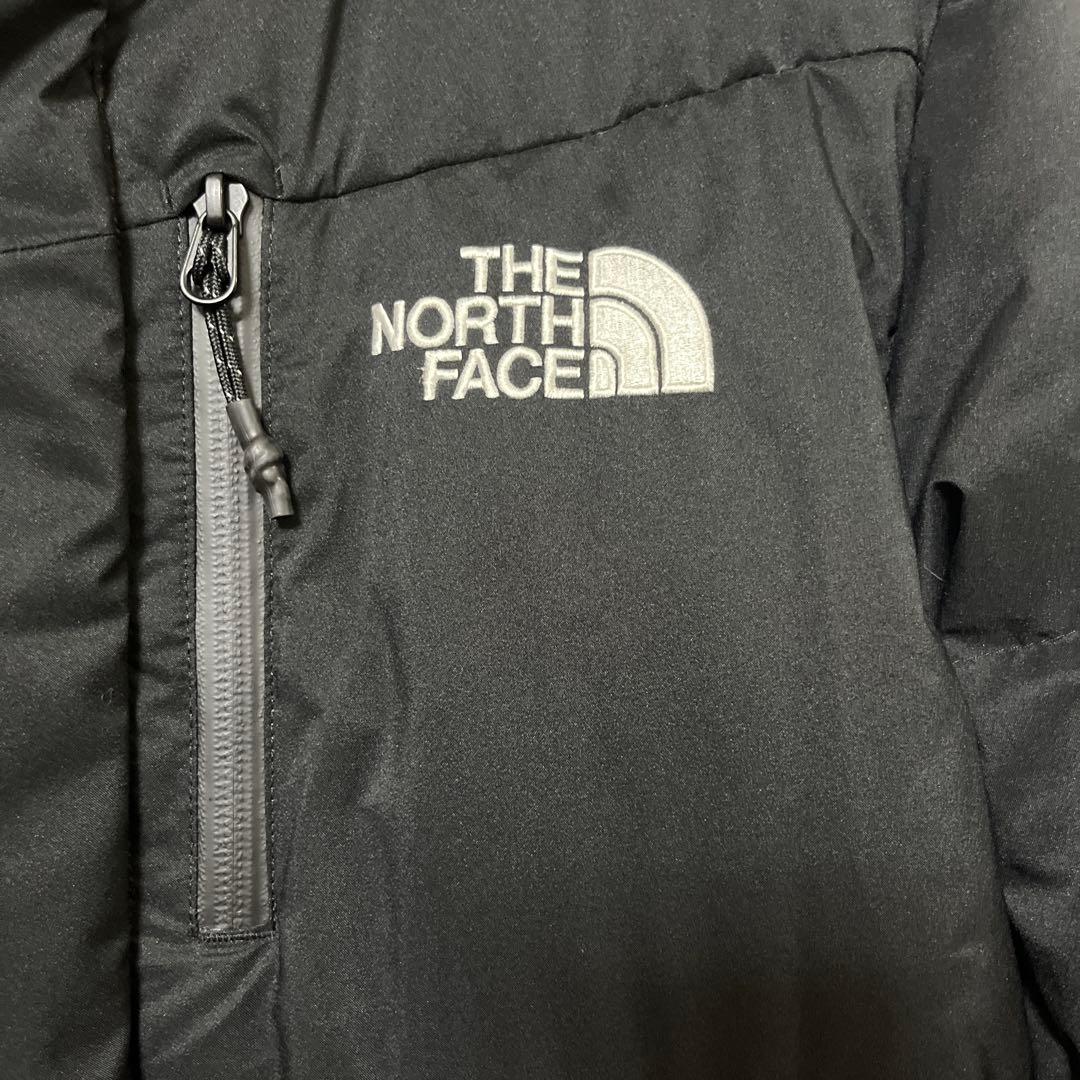 ノースフェイス ロングダウンジャケット ブラック メンズSサイズ レディースL