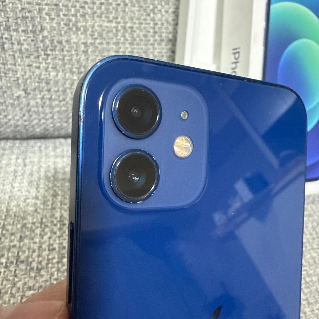 Apple iPhone 12 128G 青色 本体 充電器、箱付き