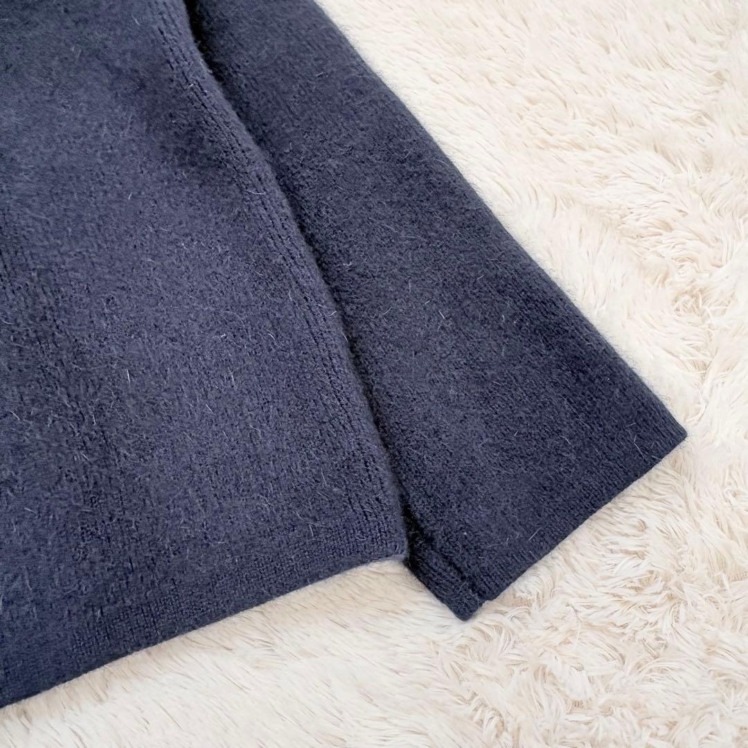 美品✨24AW✨ナノユニバース　ウォッシャブルフォックスリバーニットジャケット