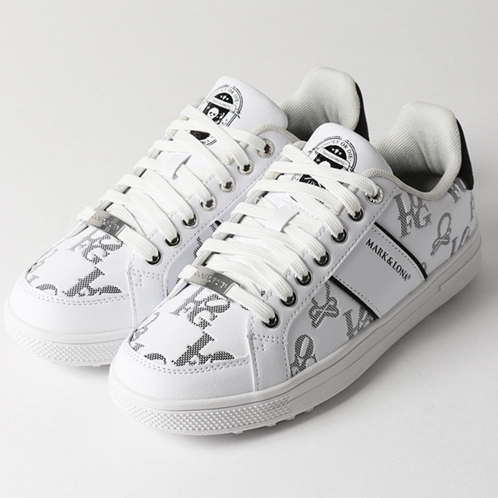 マークアンドロナ Ever Monogramスパイクレスゴルフシューズ 28.0