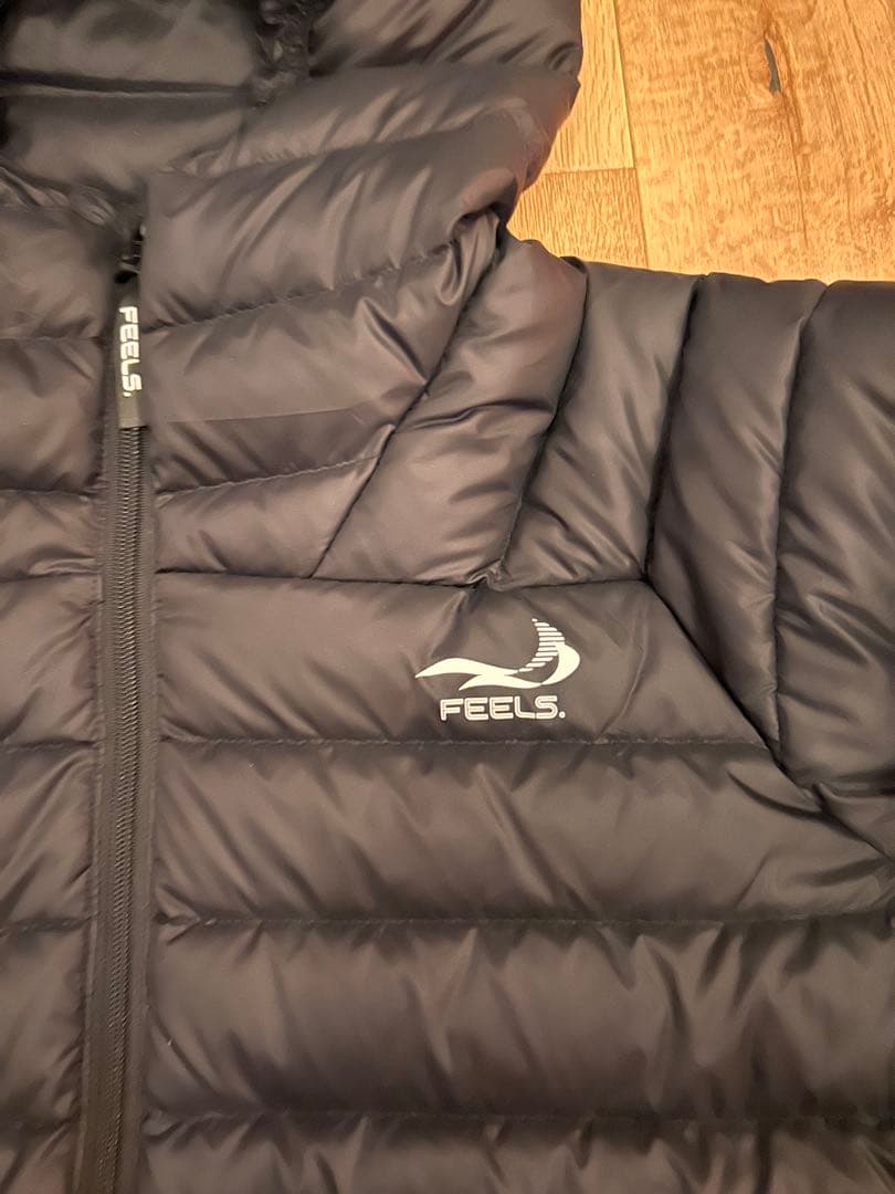 feels. 上杉柊平 ダウンジャケット shell jacket ブラックXL