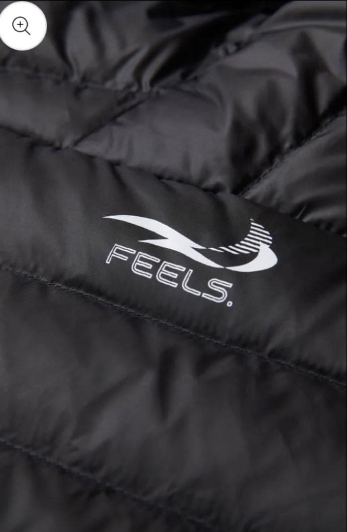 feels. 上杉柊平 ダウンジャケット shell jacket ブラックXL