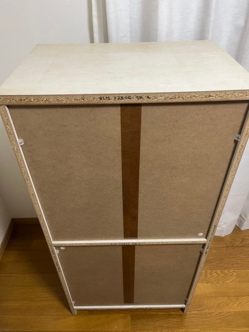 ニトリ　リズバレー　キャビネット　食器棚