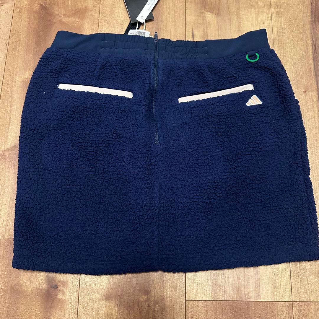 フリース　長袖　クロップド丈　ボアスカート　サイズL セットアップ　秋冬　温かい