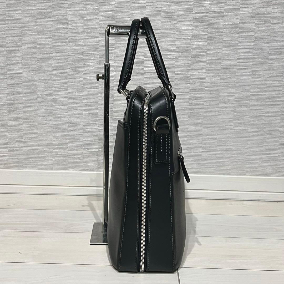 極美品✨ソメスサドル イノベーション ビジネスバッグ 2way レザー　ブラック