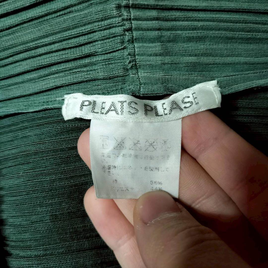 プリーツプリーズ イッセイミヤケ 変形カーディガン ジャケット ミドル丈