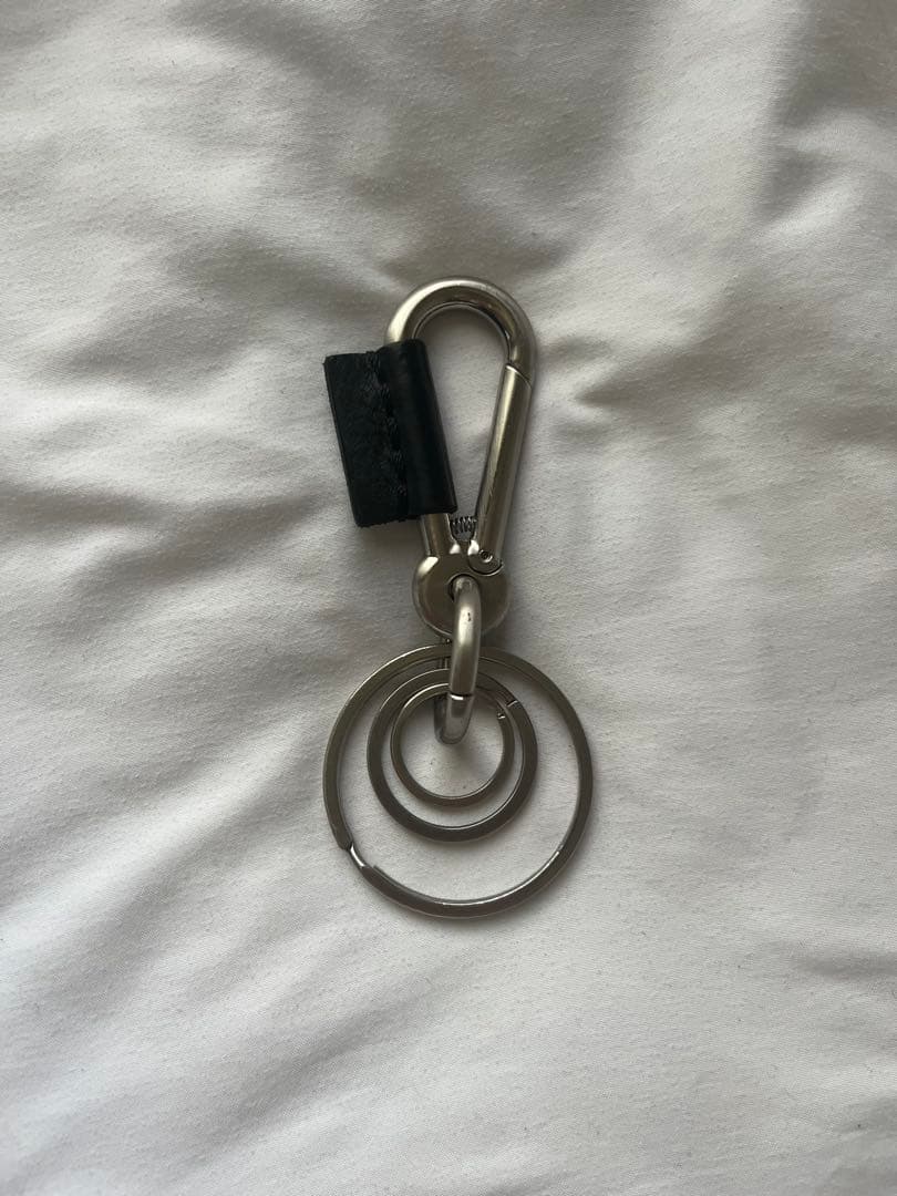 Hender Scheme エンダースキーマ カラビナ キーリング ブラック