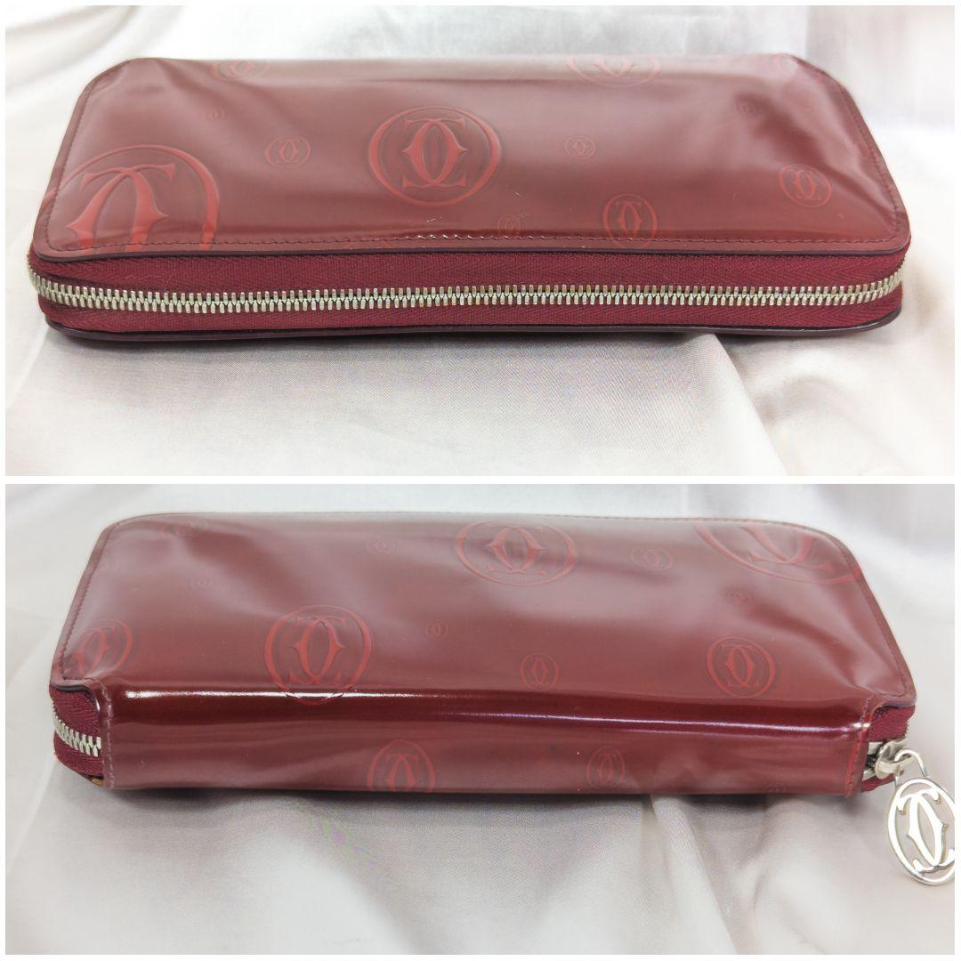 【極美品】 カルティエ ハッピーバースデー 二ジップウォレット 箱付き