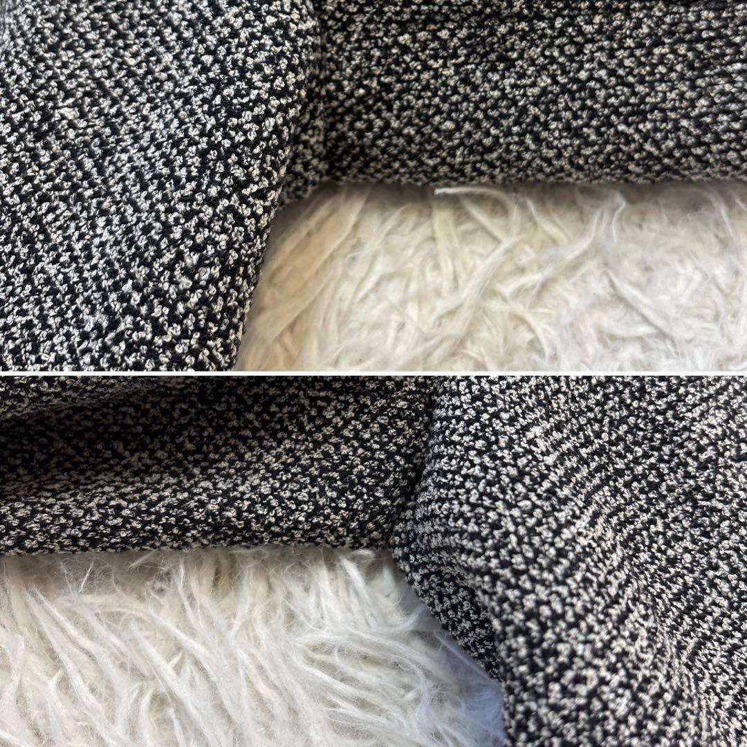 希少☆【マックスマーラ】白タグ　ツイード　ダブルフェイス　スカートスーツ　J38