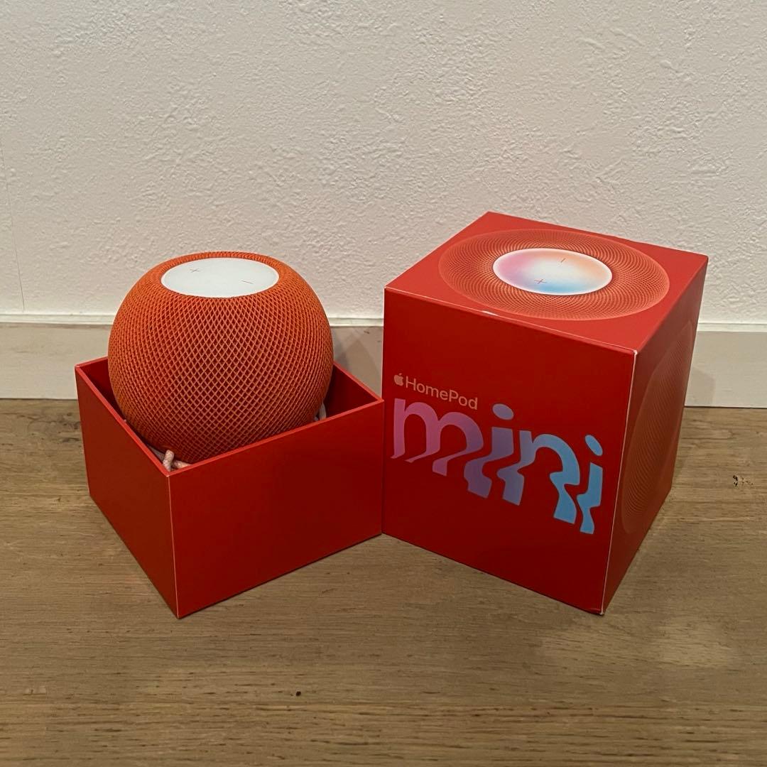 Pod Mini オレンジ Apple スマートスピーカー ジャンク