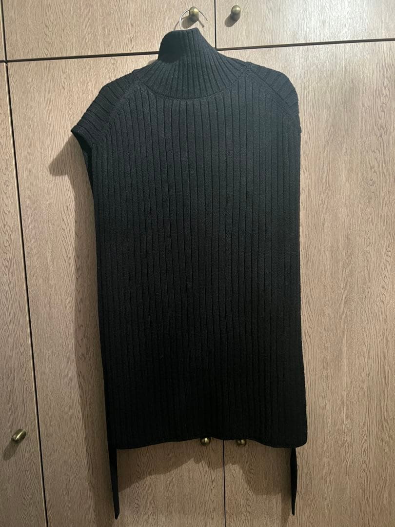 ETRE TOKYO ハーフジップタートルニットベスト　エトレトウキョウ