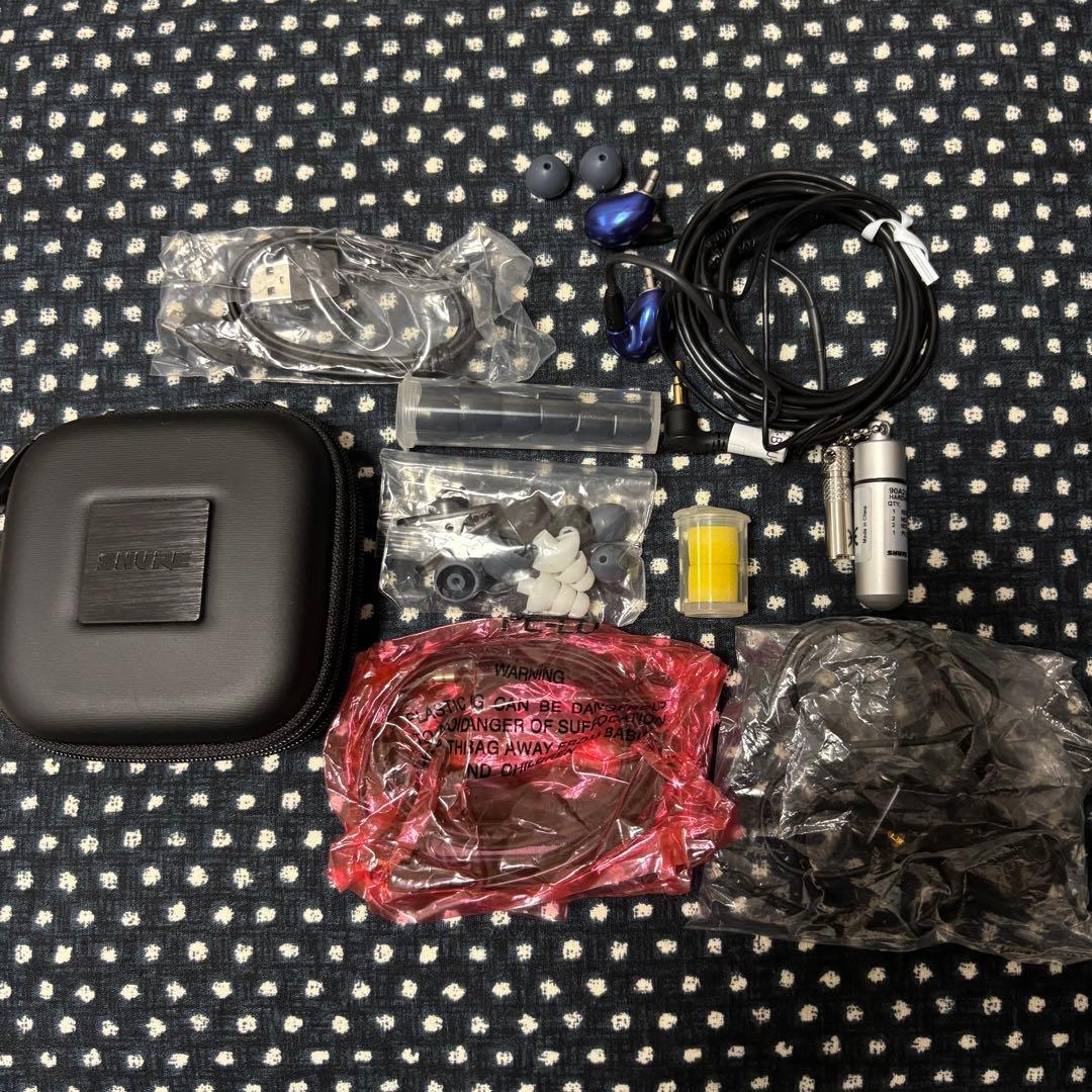 イヤホン SHURE SE846-BLU+BT2-A