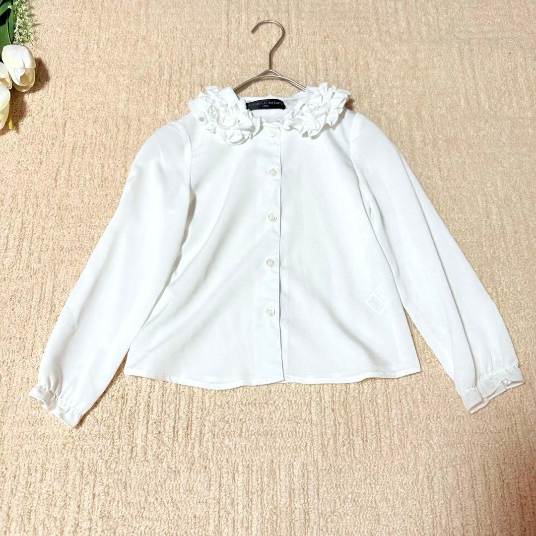 【美品】ヒロミチナカノ　女の子　120 ワンピーススーツ　フォーマル　入学　卒園