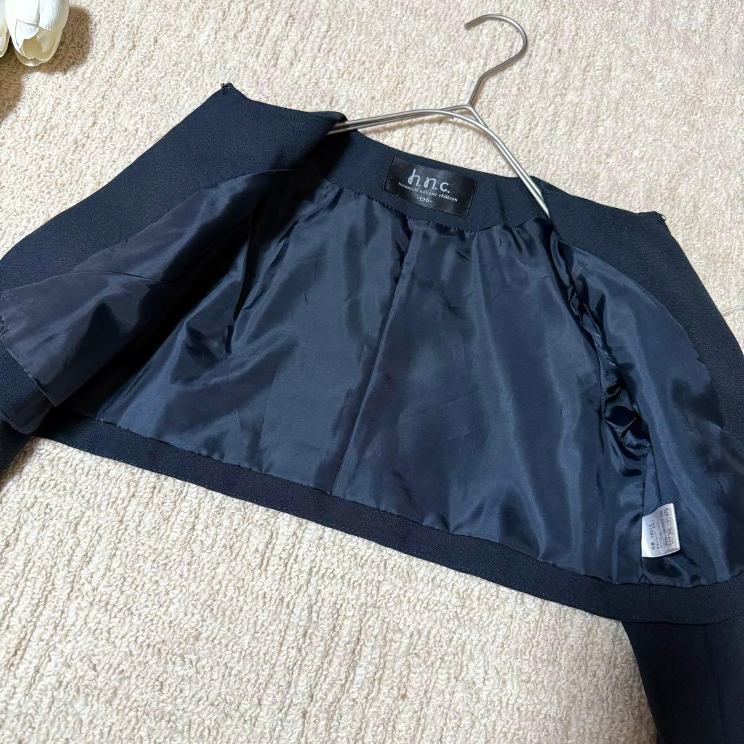 【美品】ヒロミチナカノ　女の子　120 ワンピーススーツ　フォーマル　入学　卒園