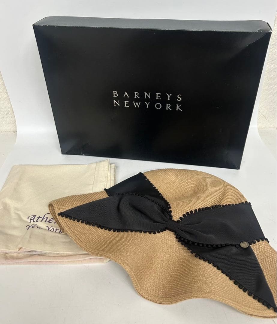 Athena New York アシーナニューヨーク　リボン　麦わら帽子