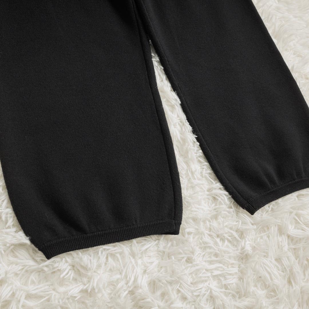 美品 ウィムガゼット 24AW GEMINI 14Gスムースニットパンツ