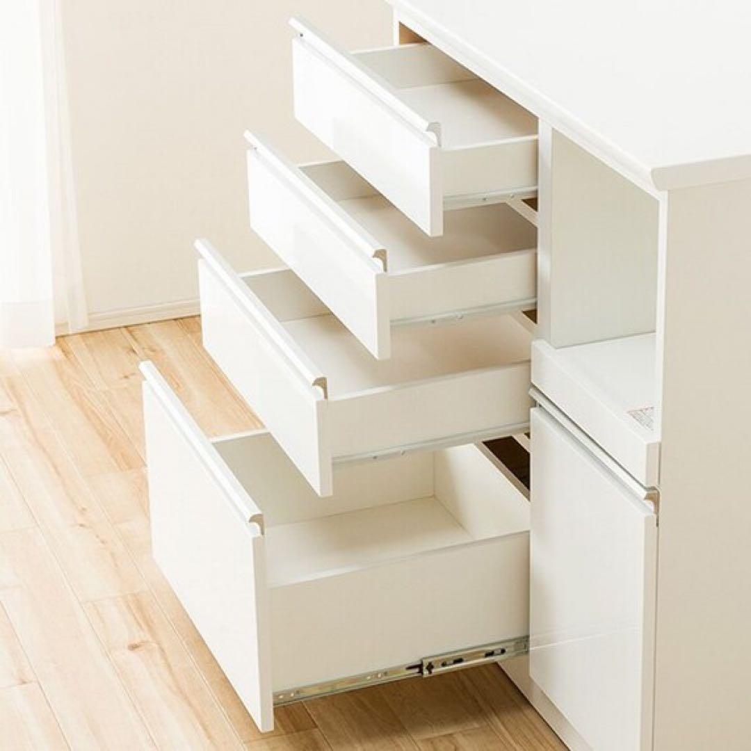 ケイティ【送料込み】ニトリ　キッチンボード　カップボード　食器棚