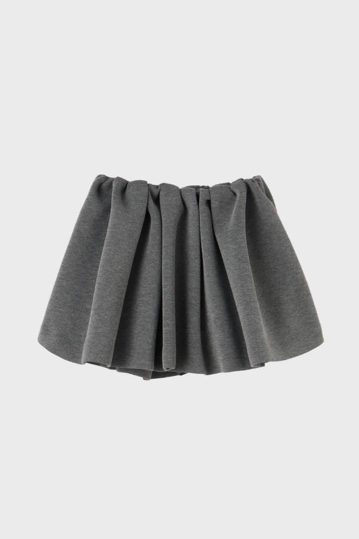 THE TOE Alster Skirt gray Mサイズ