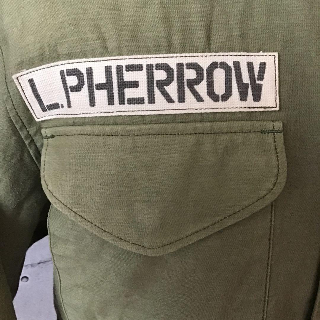 フェローズ　M-65　ワッペン　L　オリーブグリーン　日本製　マッコイ　東洋