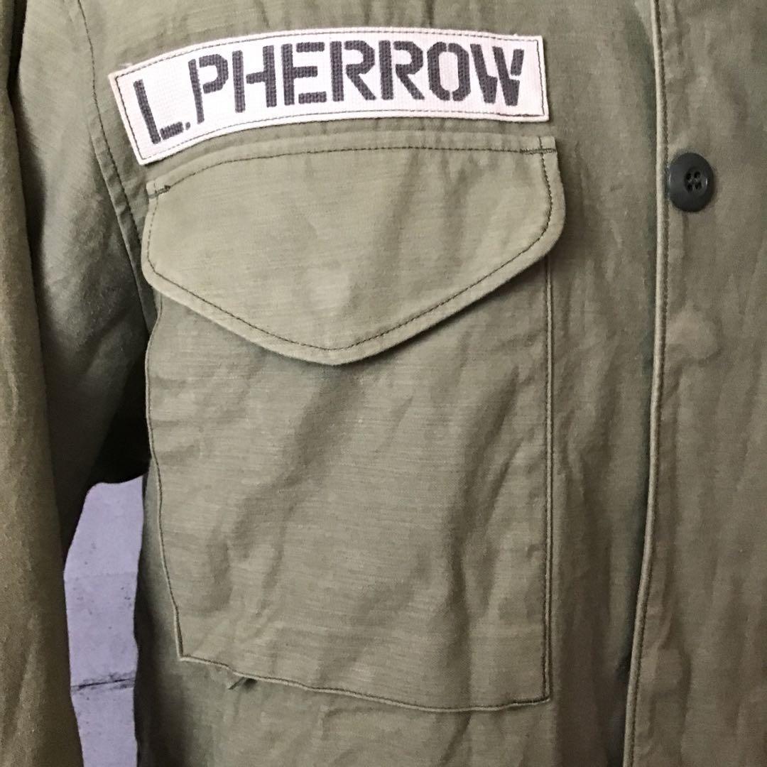 フェローズ　M-65　ワッペン　L　オリーブグリーン　日本製　マッコイ　東洋