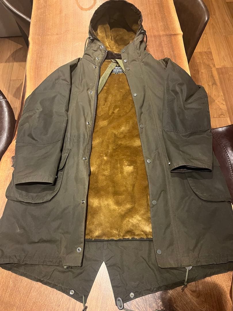 h*0様 エンジニアードガーメンツ✖️バブアーモッズコート