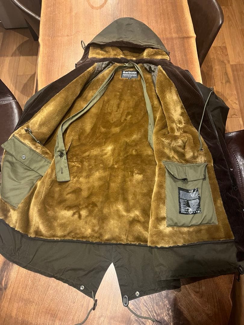 h*0様 エンジニアードガーメンツ✖️バブアーモッズコート