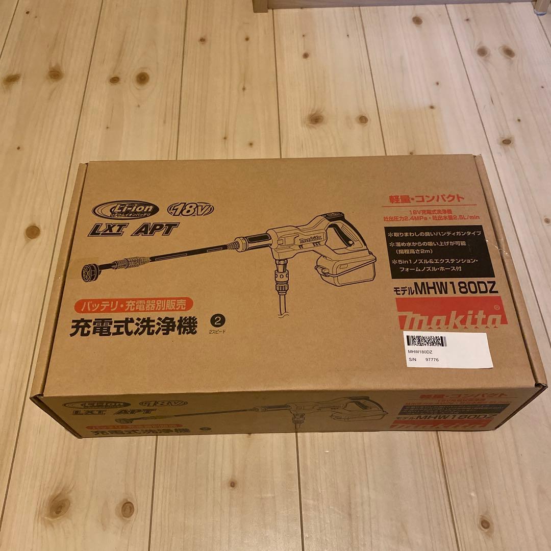 マキタ　充電式高圧洗浄機 MHW180DZ