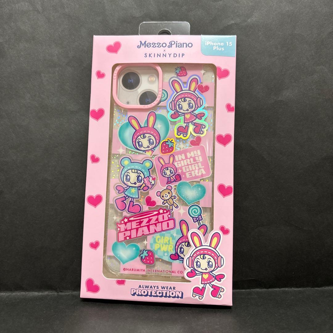 メゾピアノ　スキニーディップ　iPhoneケース　iPhone15Plus