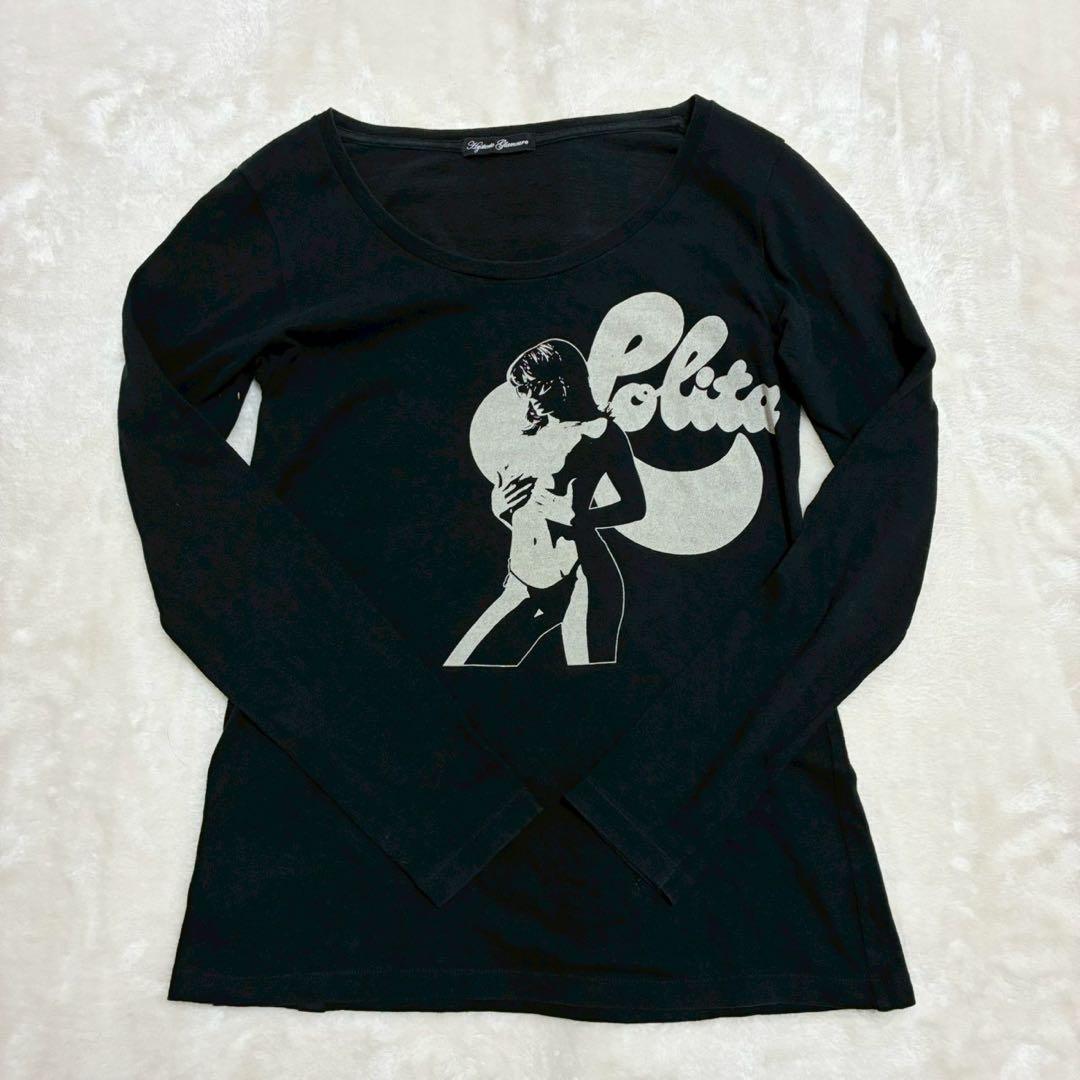 Hysteric Glamour ロンT ピチT 黒 ヒスガール Y2K 00s