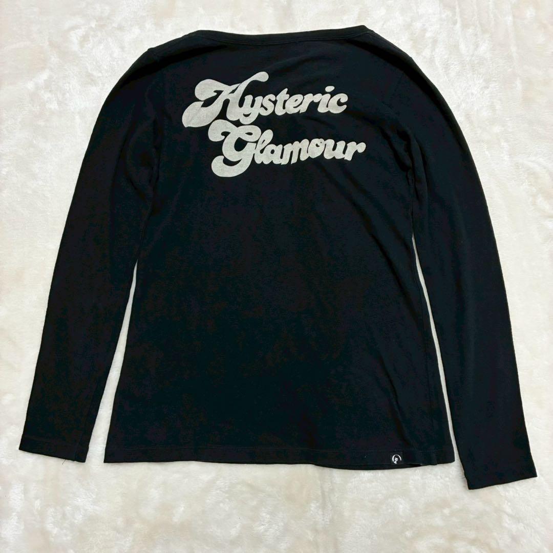 Hysteric Glamour ロンT ピチT 黒 ヒスガール Y2K 00s