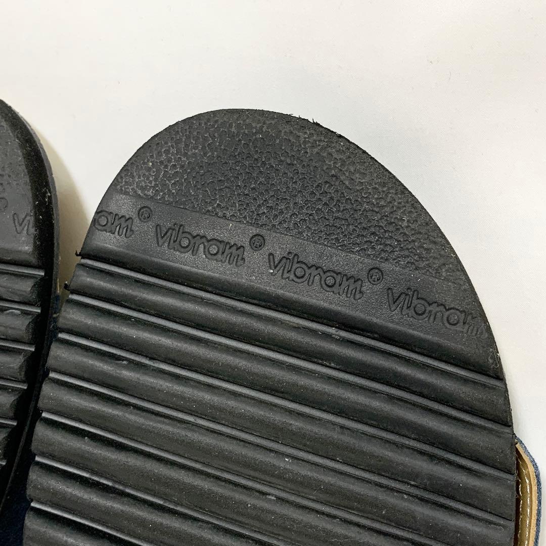 paul smith 【ポールスミス】レザーサンダル 7 ブルー イタリア製