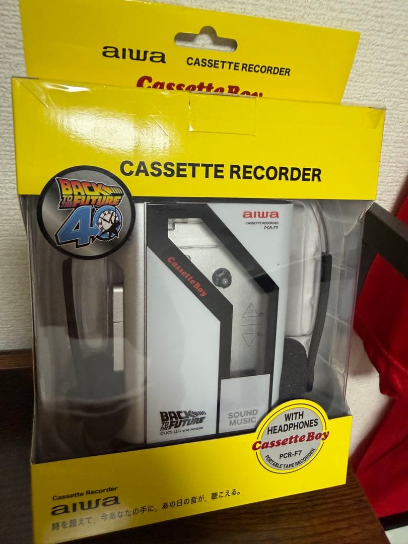 aiwa カセットボーイ PCR-F7 ドンキ限定 バックトゥザフューチャー