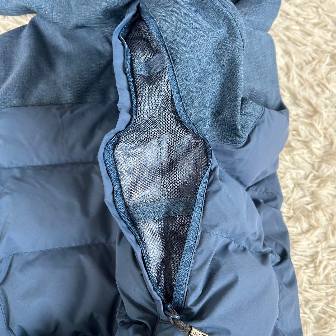 ロキシー　スキースノーボードウェア レディース M ブルー　群青色　中綿ダウン