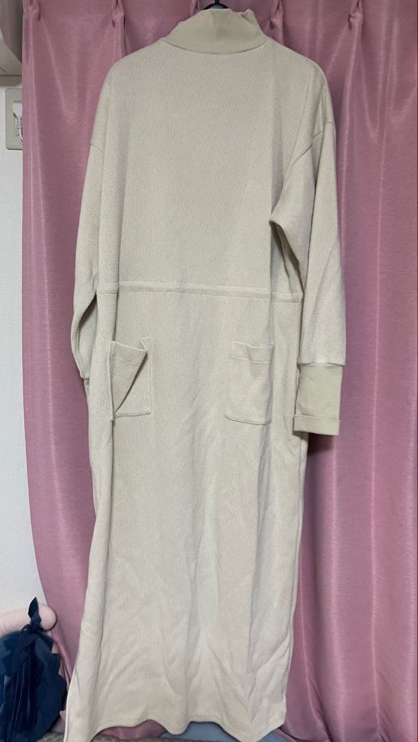 ワンピース Ameri vintage UND HALF ZIP SWEAT DRESS