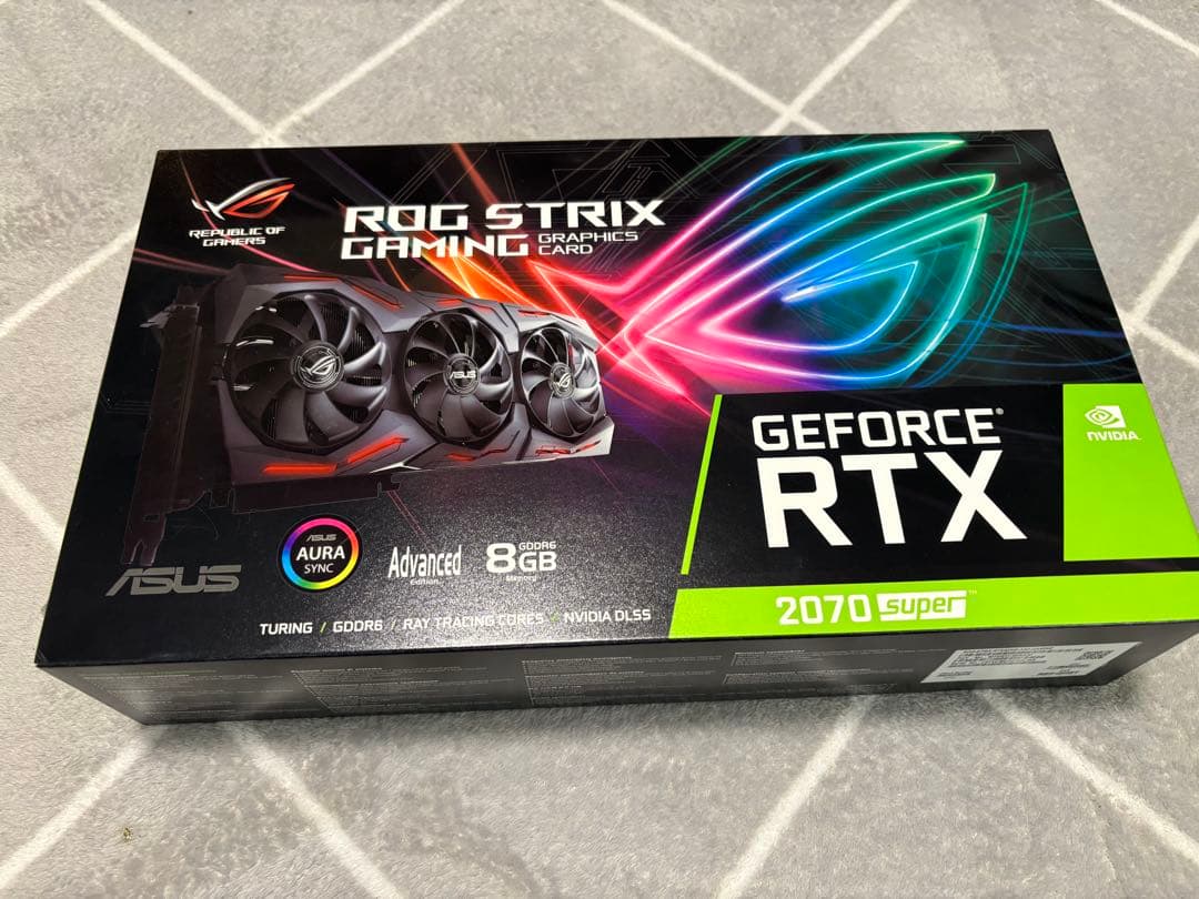 グラフィックボード・グラボ・ビデオカード ASUS ROG STRIX GeForce RTX 2070 SUPER