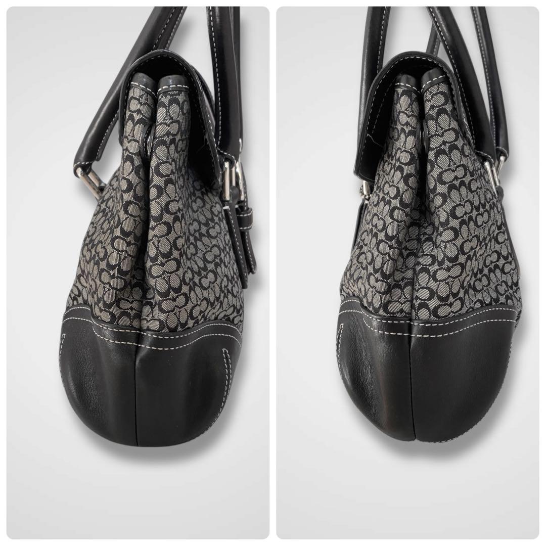 極美品 coach archive vintage old soho bag 黒