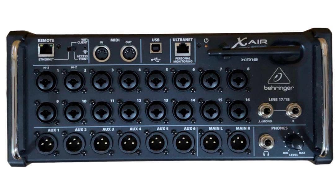 Behringer X AIR XR18 オーディオインターフェイス