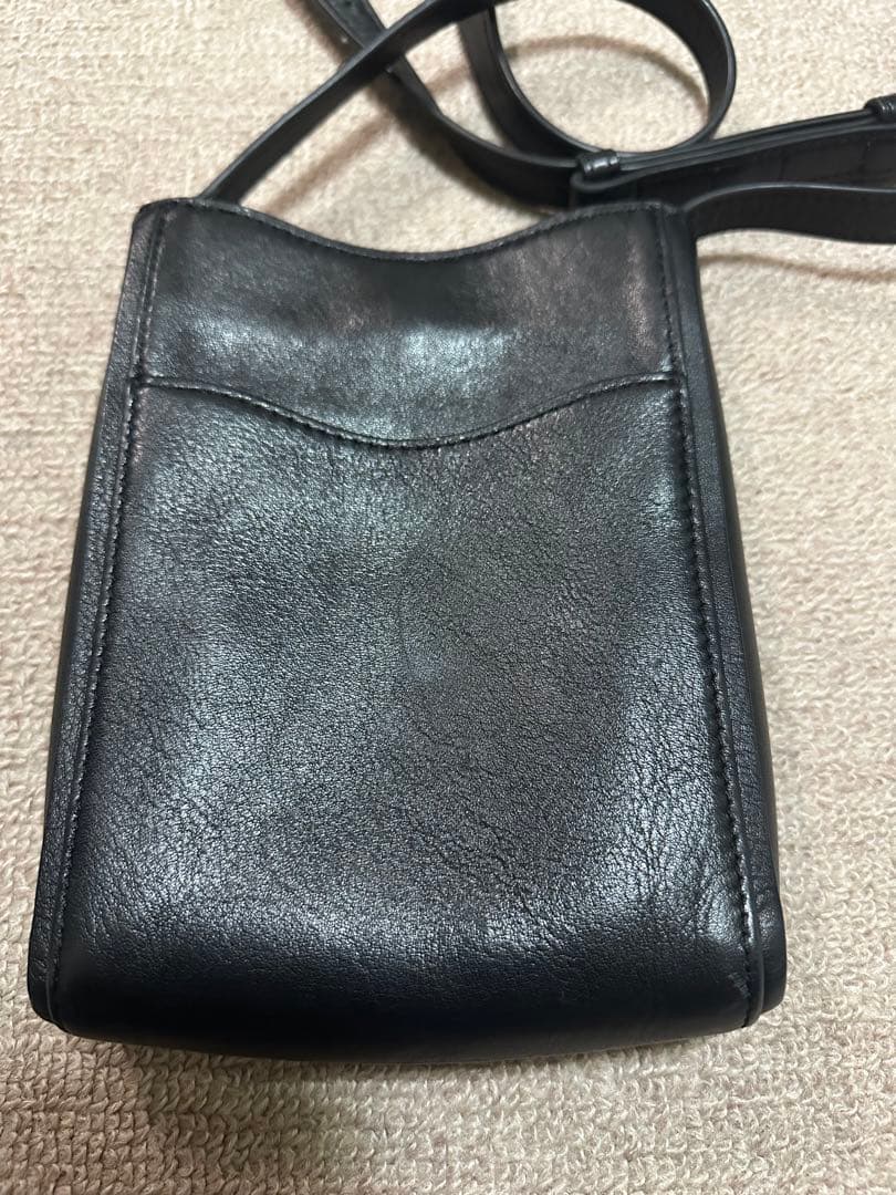 Paul Smith 黒レザーショルダーバッグ