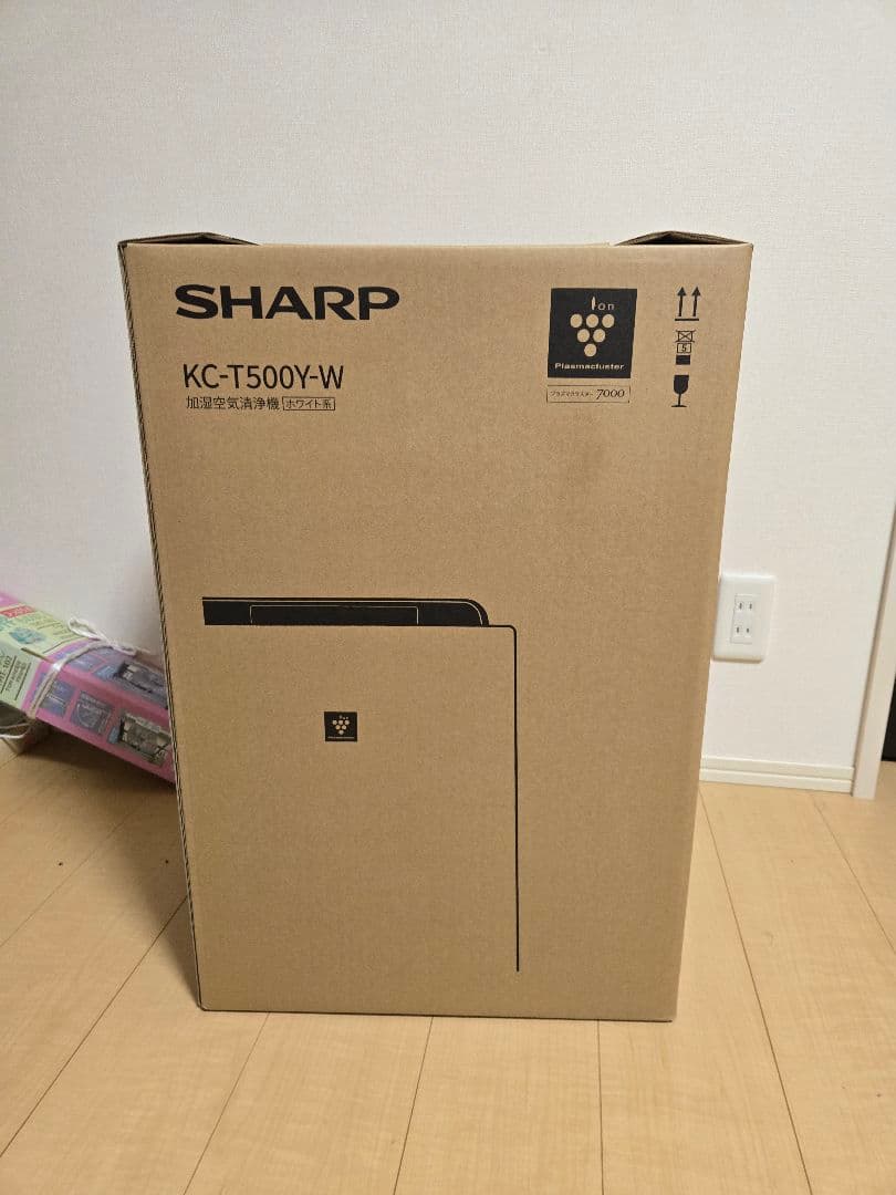 SHARP KC-T500Y-W 空気清浄機