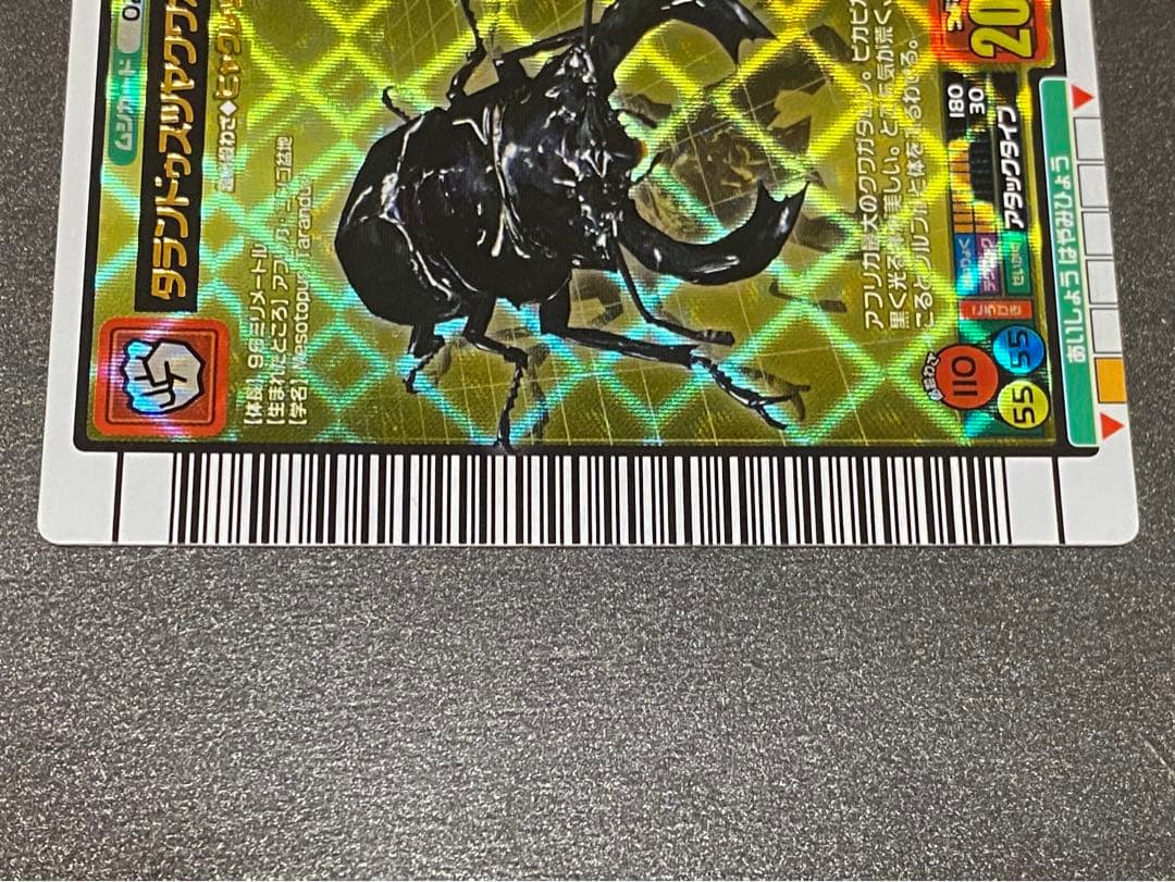 ☆ムシキング☆2004F拡張☆タランドゥスツヤクワガタ☆未使用品☆専用スリーブ入