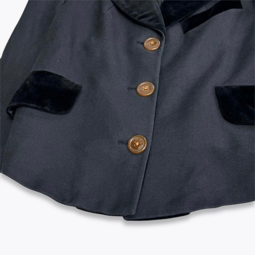 あ*い様 【希少】ヴィヴィアンウエストウッド ベロア 切替ジャケット イタリア製