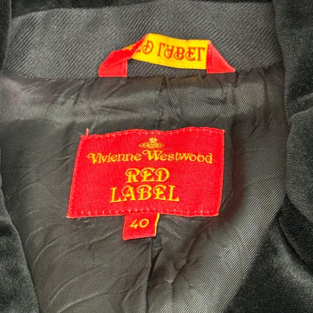 あ*い様 【希少】ヴィヴィアンウエストウッド ベロア 切替ジャケット イタリア製