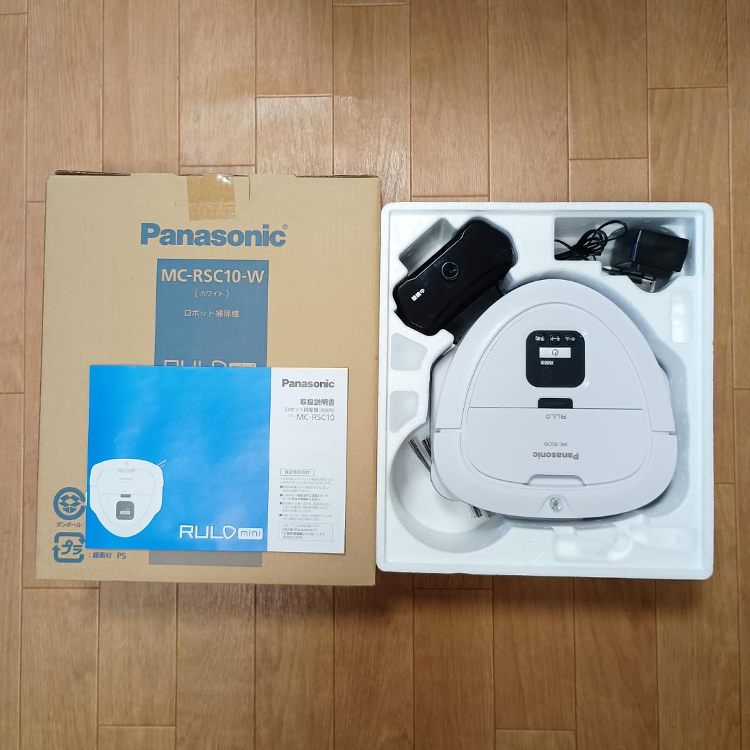 2025年製 パナソニック ルーロミニ MC-RSC10-W ロボット掃除機