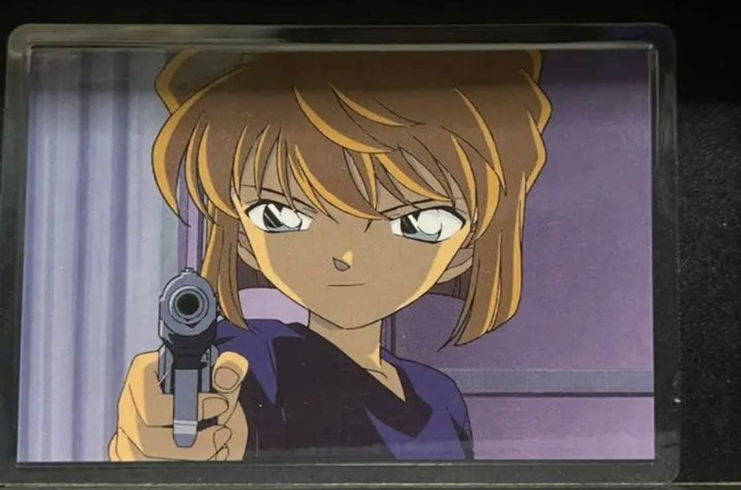 名探偵コナン ラミネートカード 灰原哀　希少　ラミカ　当時物