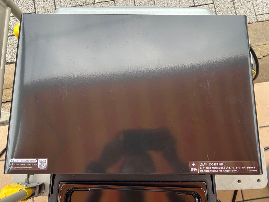 ま*め様 SHARP オーブンレンジ 黒