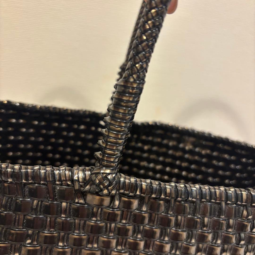 アンテプリマ　ワイヤーバッグ イントレッチオ　ブラック　黒